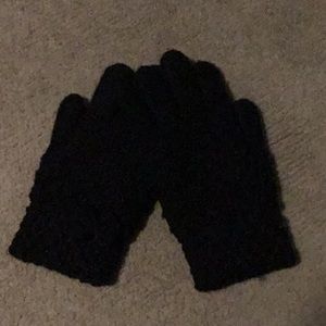 Black Winter Gloves